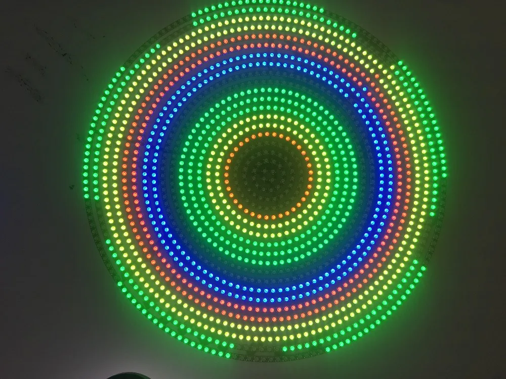 Быстрая 1629 бит светодиодный s WS2812B кольцо SK6812 5050 RGB светодиодный кольцо 5050 встроенный RGB адресуемый DC5V черный корпус черный чип
