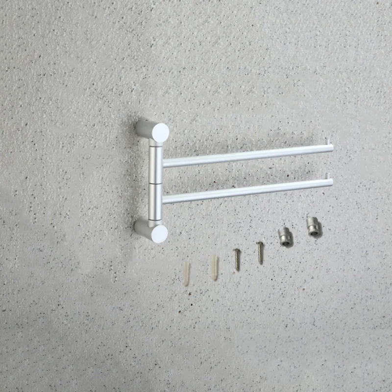 Бесплатная доставка 6 шт./лот 30 см квадратная алюминиевая двойная вешалка для