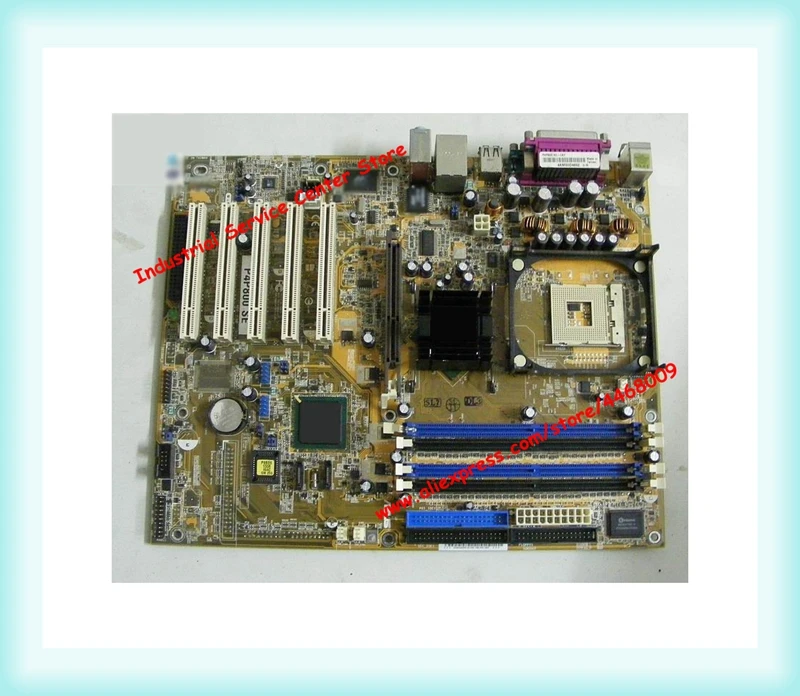 Материнская плата P4P800 SE 865PE DDR 478 M LAN P4P800SE 90% Новинка|Кронштейны| |