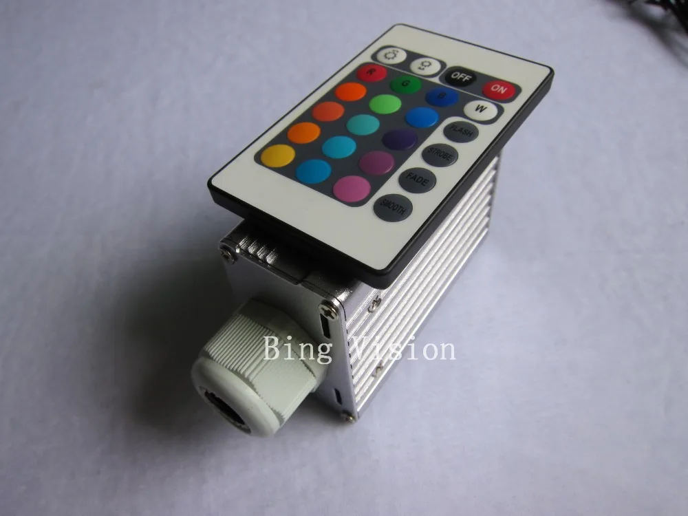 Супер тонкий 5 Вт RGB волоконно-оптический светодиодный фонарь двигатель с