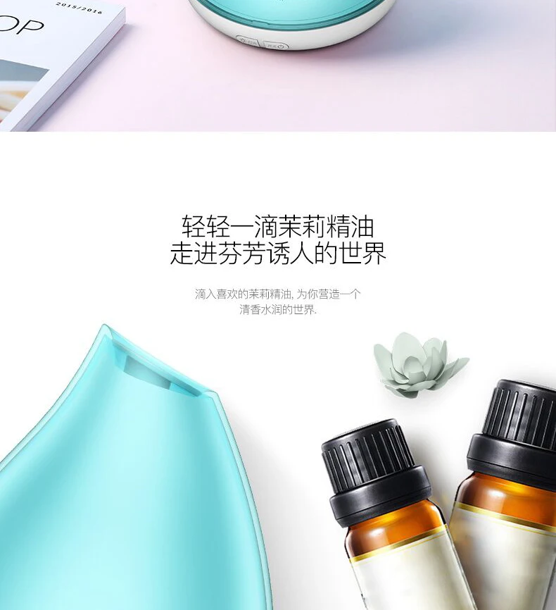 Xiaomi mijia deerma увлажнитель воздуха Арома диффузор ароматерапия Humidificador Para Huile Essentiel Fogger светодиодный Изменение цвета для спа