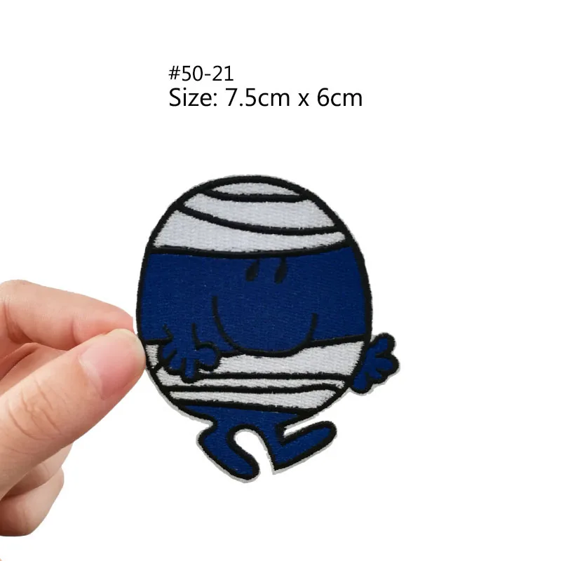 Настенный E рисунок Король Лев Симба руграц Чаки Питер Кролик Mr men MR BUMP вышитый Железный На пришить патч - Цвет: Медь