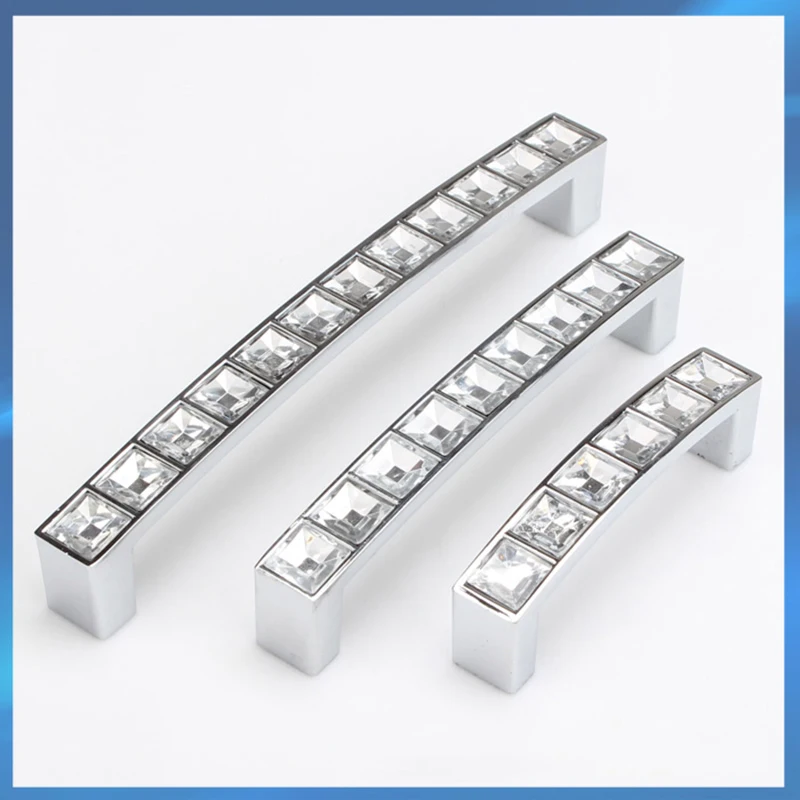 Современные стеклянные ручки для ящика ручка мебели шкафа HM56|pull cabinet handles|crystal glass