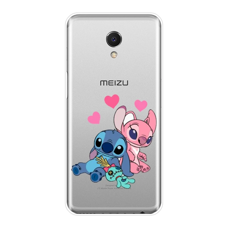 No.3 TPU силиконовый чехол для телефона для Meizu M6 M6S M6T M5 M5C M5S M3 M3S M2 Забавный Kawaii стежка Мягкий чехол для задней крышки для Meizu M6 M5 M3 M2 Примечание - Цвет: No.3