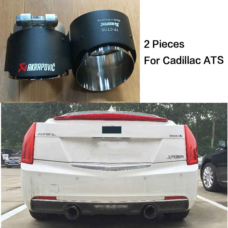 Akrapovic автомобильный глушитель для Cadillac ATS Jeep grand cherokee Toyota Prado Mazda CX-5 6 Atenza