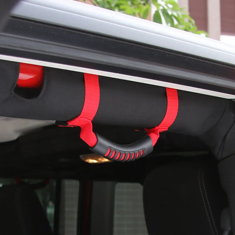 Ручка крыши для Jeep Wrangler узкий тип 2007 2017 красный синий черный красный|handle|handle black |