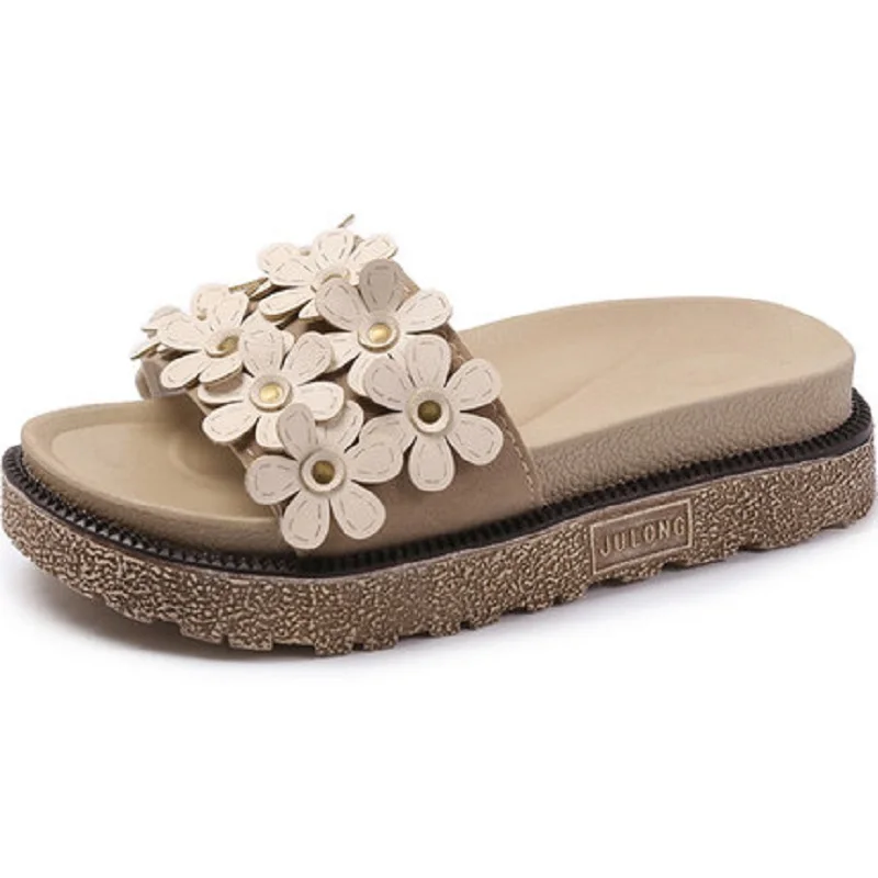 Женские сандалии и шлепанцы Новинка 2019 года Летние женская одежда обувь на