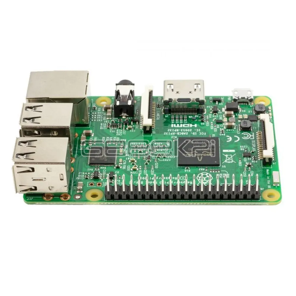 Raspberry Pi 3 Model B 1GB RAM Quad Core 1, 2 GHz 64bit CPU WiFi & Bluetooth