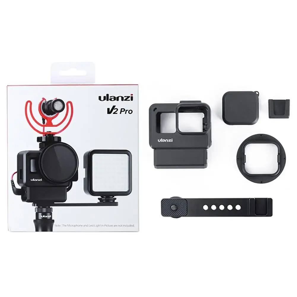 Для спортивной камеры Ulanzi V2 Pro GoPro Cage Shell Expansion аксессуары Vlog камера клетка кролика