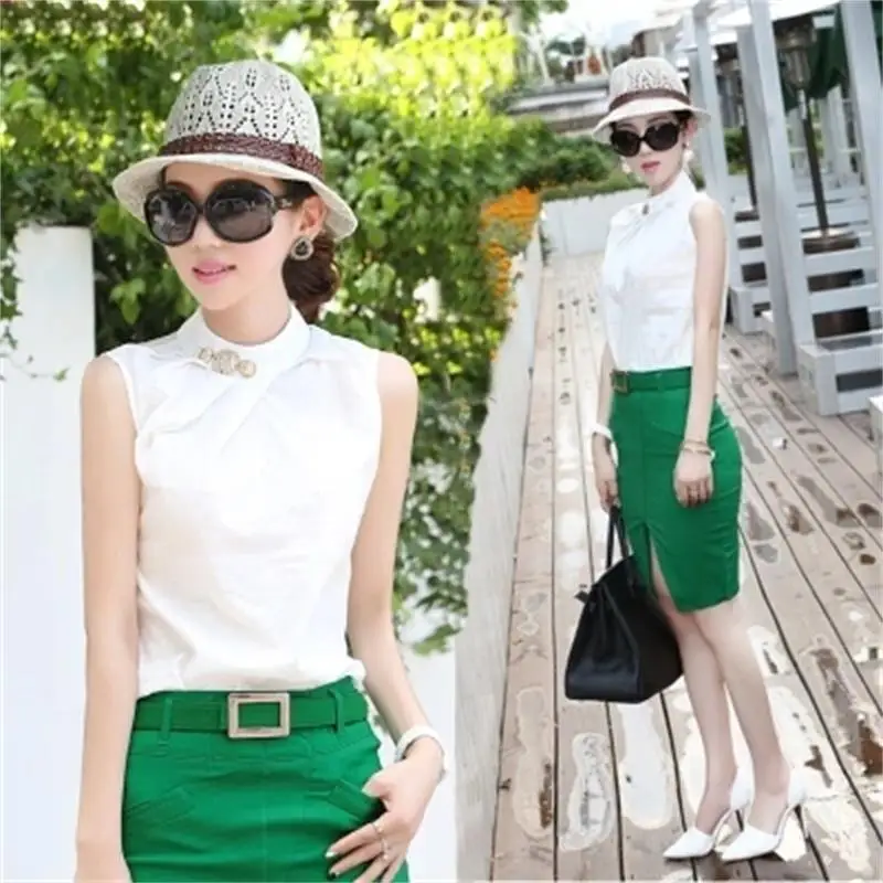 Юбка костюм женский Мода из двух частей Новый Летний темперамент модная женская