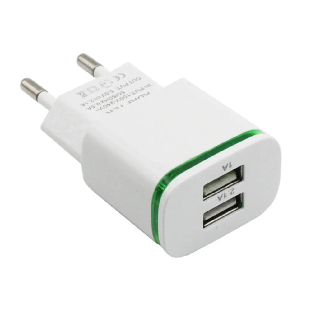 Зарядное устройство SOONHUA Mini с 2 USB портами 5 В А|Зарядные устройства| |