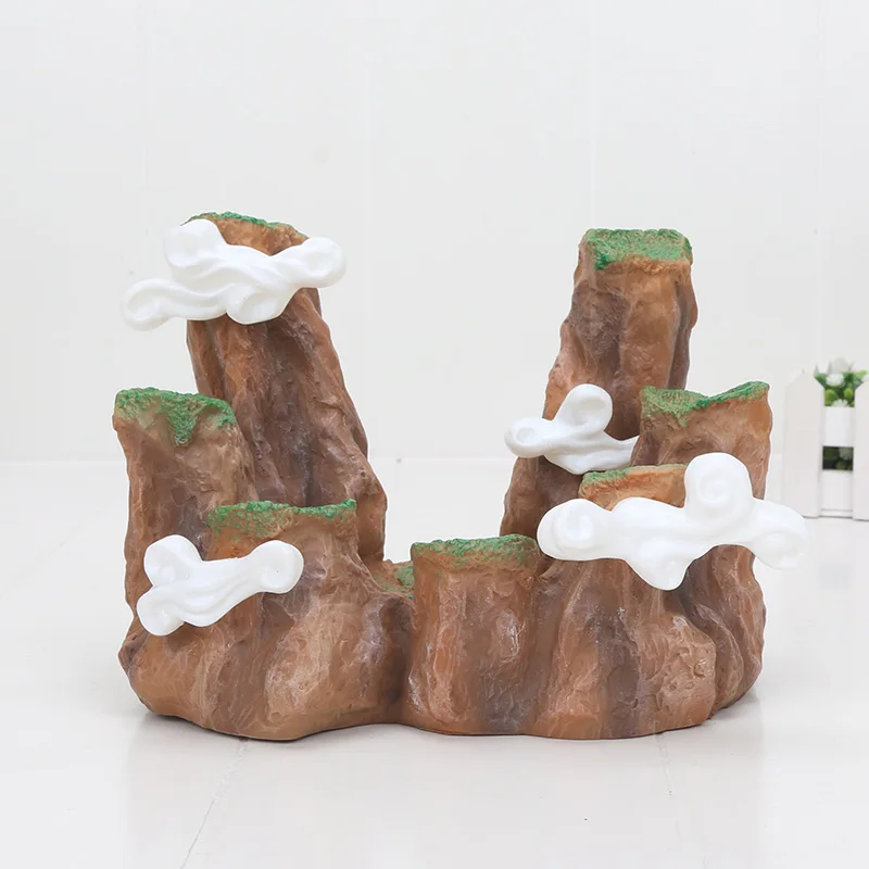 base opp bag 15 см Dragon Ball Z фигурка Сон Гоку шенлонг шенрон горный фон ПВХ фигурка модель игрушки - Цвет: base opp bag
