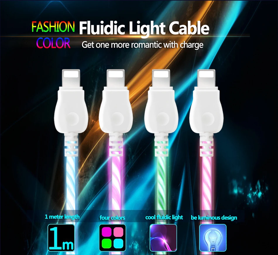 NOHON USB кабель для iPhone 8Pin XS Max XR X 8 7 6 Plus 6S Plus 5S 5 iPad флэш-светильник Быстрая Зарядка Кабели зарядное устройство для мобильного телефона