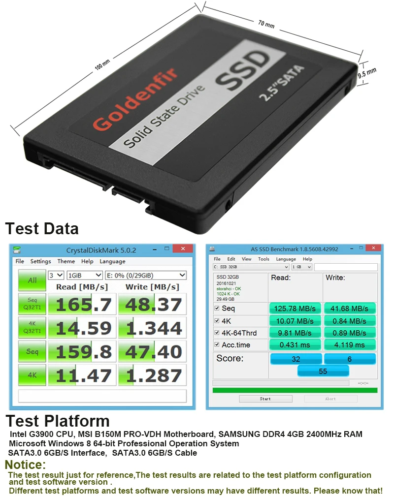 Goldenfir, новинка, SSD, 60 Гб, 120 ГБ, 240 ГБ, Твердотельный накопитель, 32 ГБ, 8 ГБ, 120 ГБ, ssd, жесткий диск для ноутбука, ПК, 240 ГБ, 256 ГБ