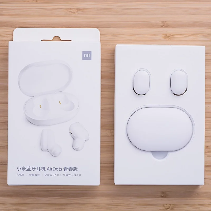 Xiaomi Mijia Airdots TWS Беспроводные Bluetooth 5,0 наушники вкладыши Молодежная версия стерео бас с микрофоном свободные Наушники управление AI