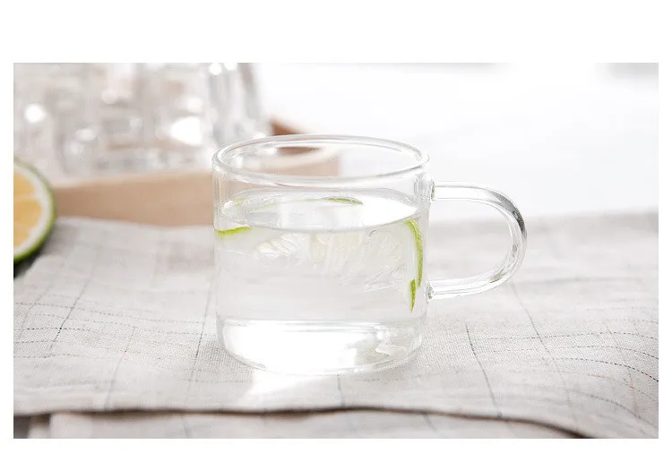High Borosilicate Glass Tea Pot Transparent Infuser Handmade Flower Tea Set Heat Resistant Strainer Kongfu Tea Flower Tea Kettle