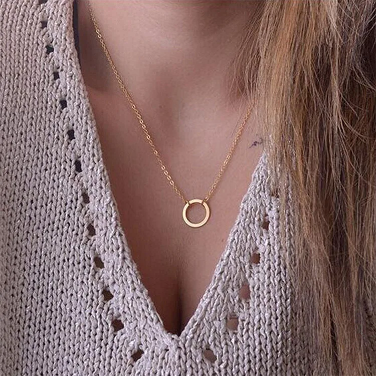 Модный стиль Взрывные модели цепочка для ключицы ожерелье персонализированное