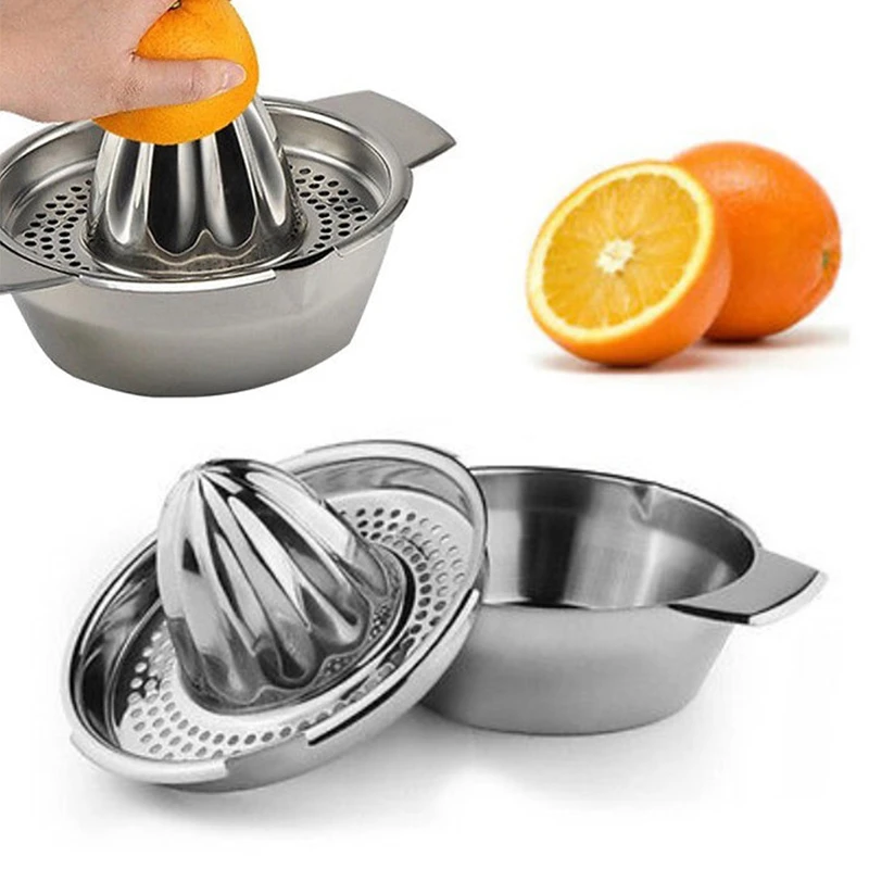 

2019 Newest Citrus Juicer Lemon Lime Orange Fruit Hand Squeezer Press Tool Stainless Steel 17*9CM