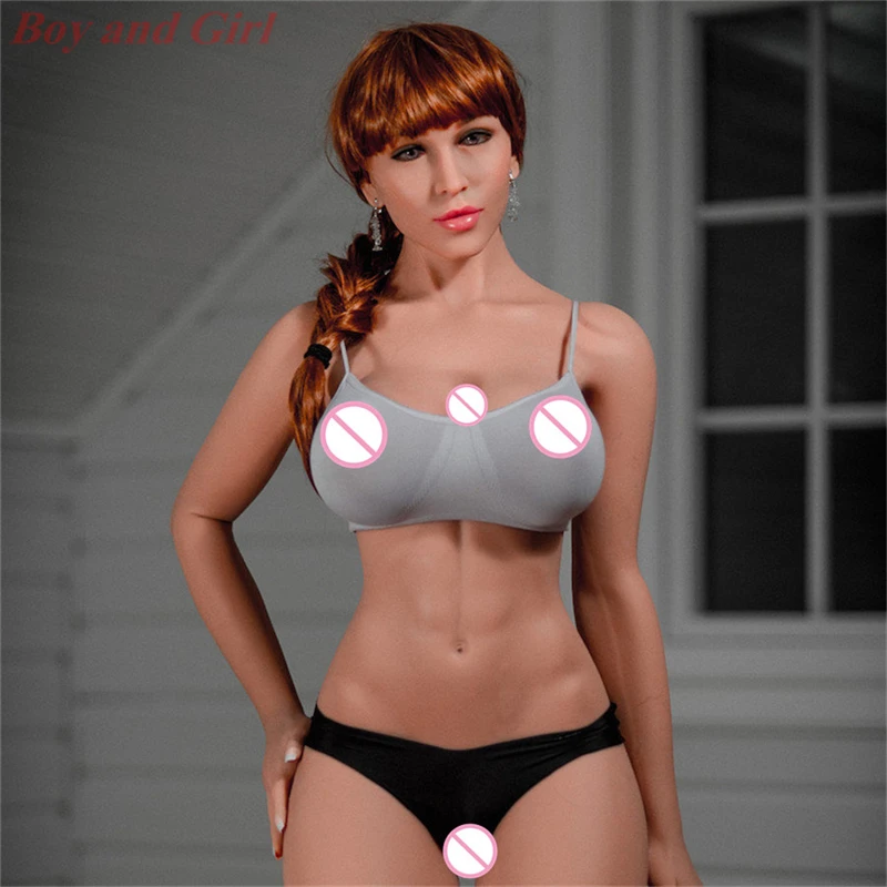 Женская секс-кукла 165 см большая грудь твердая силиконовая кукла для мужчин