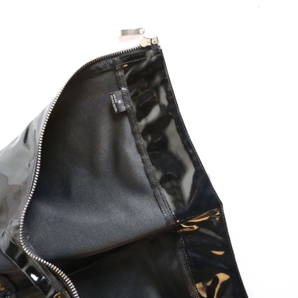 Шорты женские кожаные в стиле хип-хоп модные черные узкие пикантные Короткие