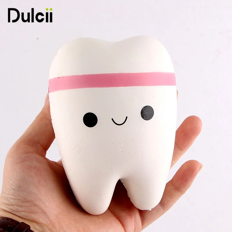 Dulcii анти стресс мягкими Игрушечные лошадки jumbo замедлить рост Милые ПУ сжимая