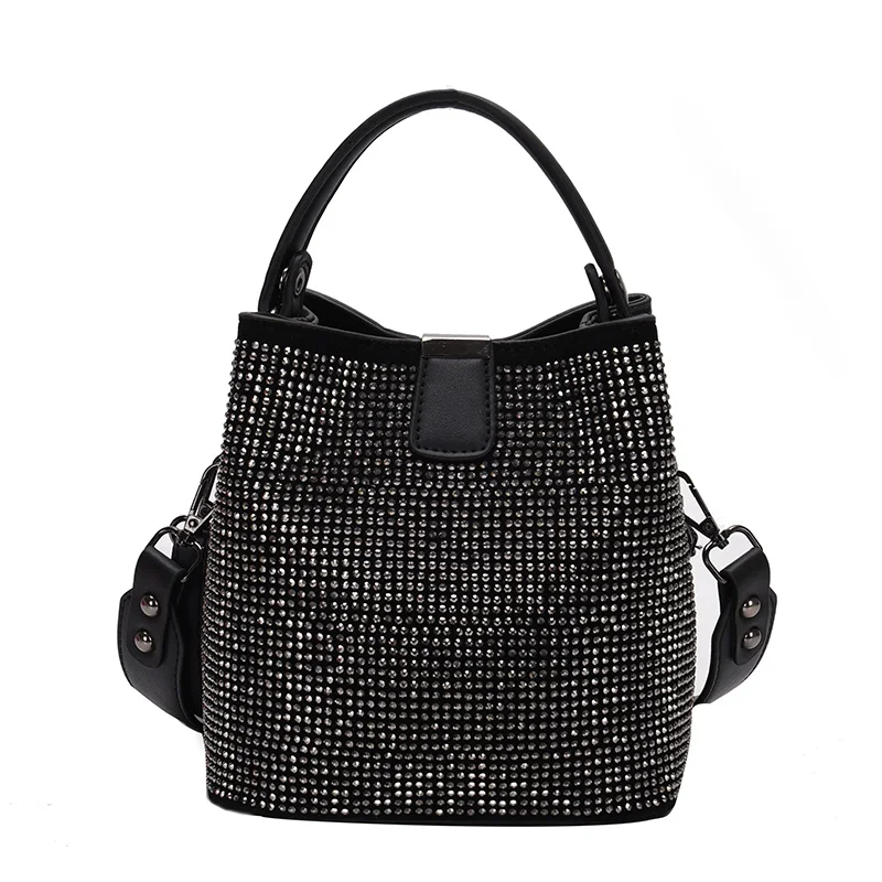 Женская сумка с двойным ремешком Bolsos Mujer из полиуретана и полиэстера элегантным