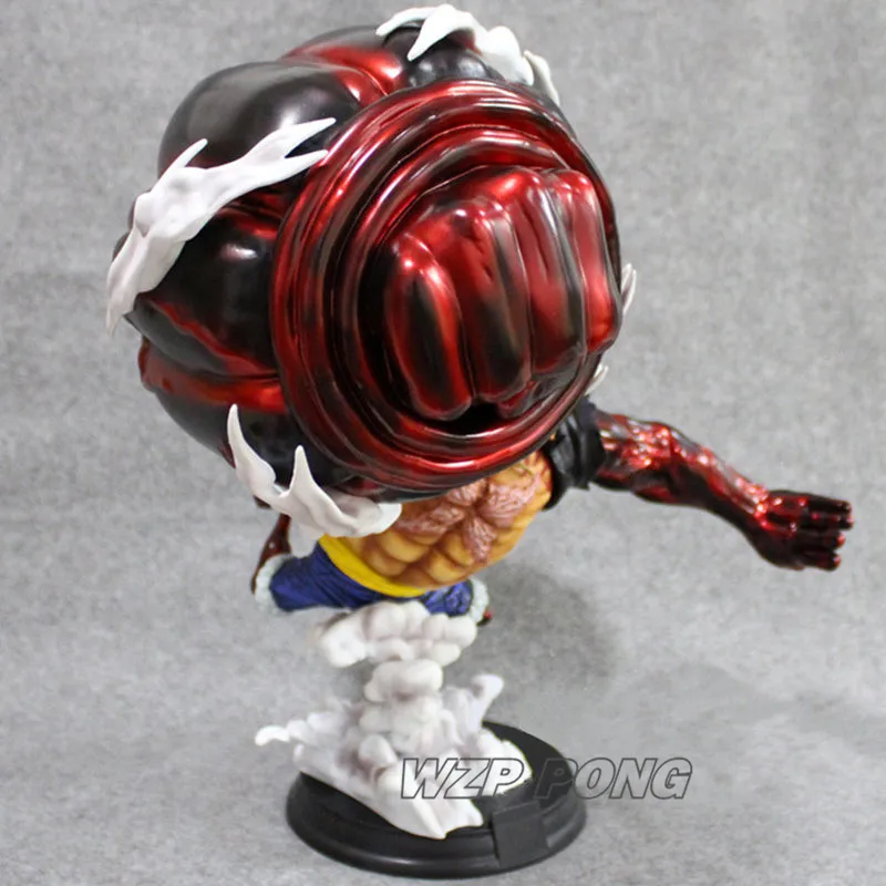40 см одна штука Обезьяна D Luffy Gear 4 связанных человека статуя куклы игрушки смола