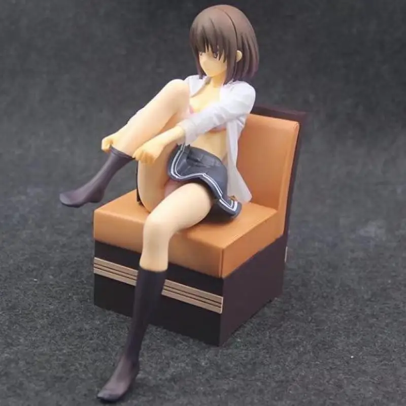 Фигурка героя Saenai Heroine No Sodatekata Katou Megumi из японского аниме ПВХ Коллекционная модель