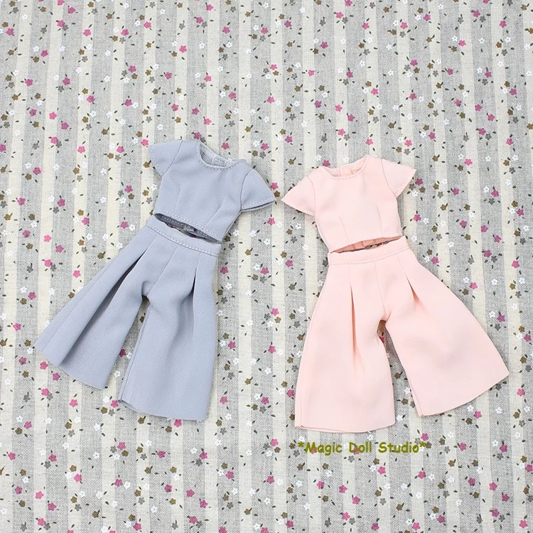Новинка 2018 кукольные наряды [MG288] Neoblythe комплект из короткого топа и брюк для куклы