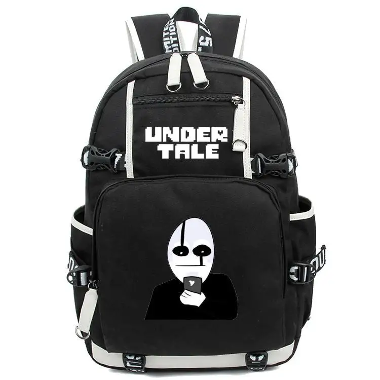 Новая игра Undertale рюкзак Sans Студенческая школьная сумка Bookbag Подростковая сумка для мальчиков и девочек рюкзаки для ноутбука дорожные сумки на плечо - Цвет: Undertale 09