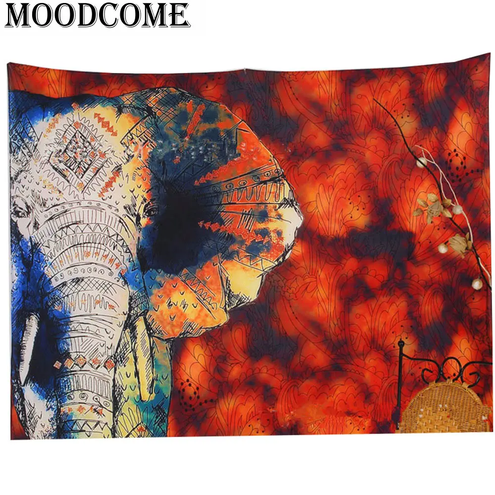 indiano mandala elephant blanket hippie wall hanging decorative | Дом и сад