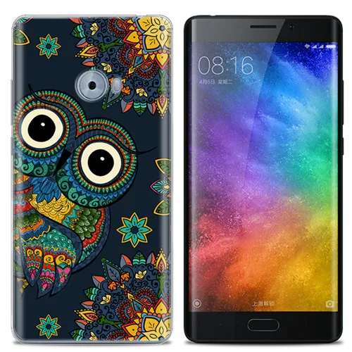 For Xiaomi Mi Note 2 case Original xiaomi mi note cover TPU back soft transparent 3D Curved 5.7&quot |