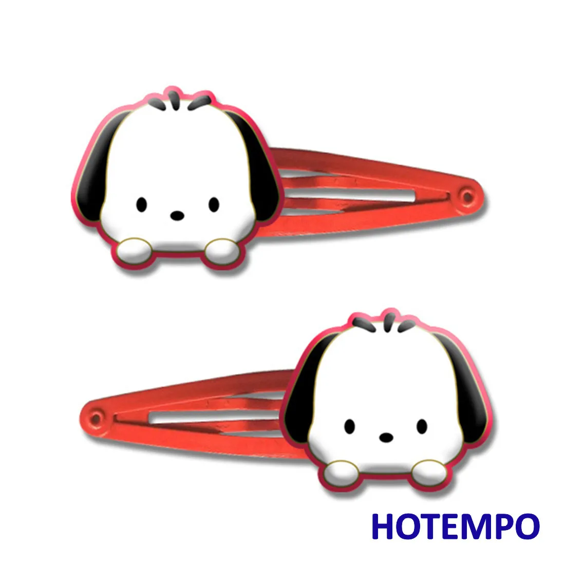 Япония Kawai мультфильм Keroppi Kuromi Мелодия пурин Pochacco Maru Sam LittleTwinStars милые шпильки для волос для девочек зажим для девочек подарок - Цвет: PVCFJ-PQGT-OG-LR2P