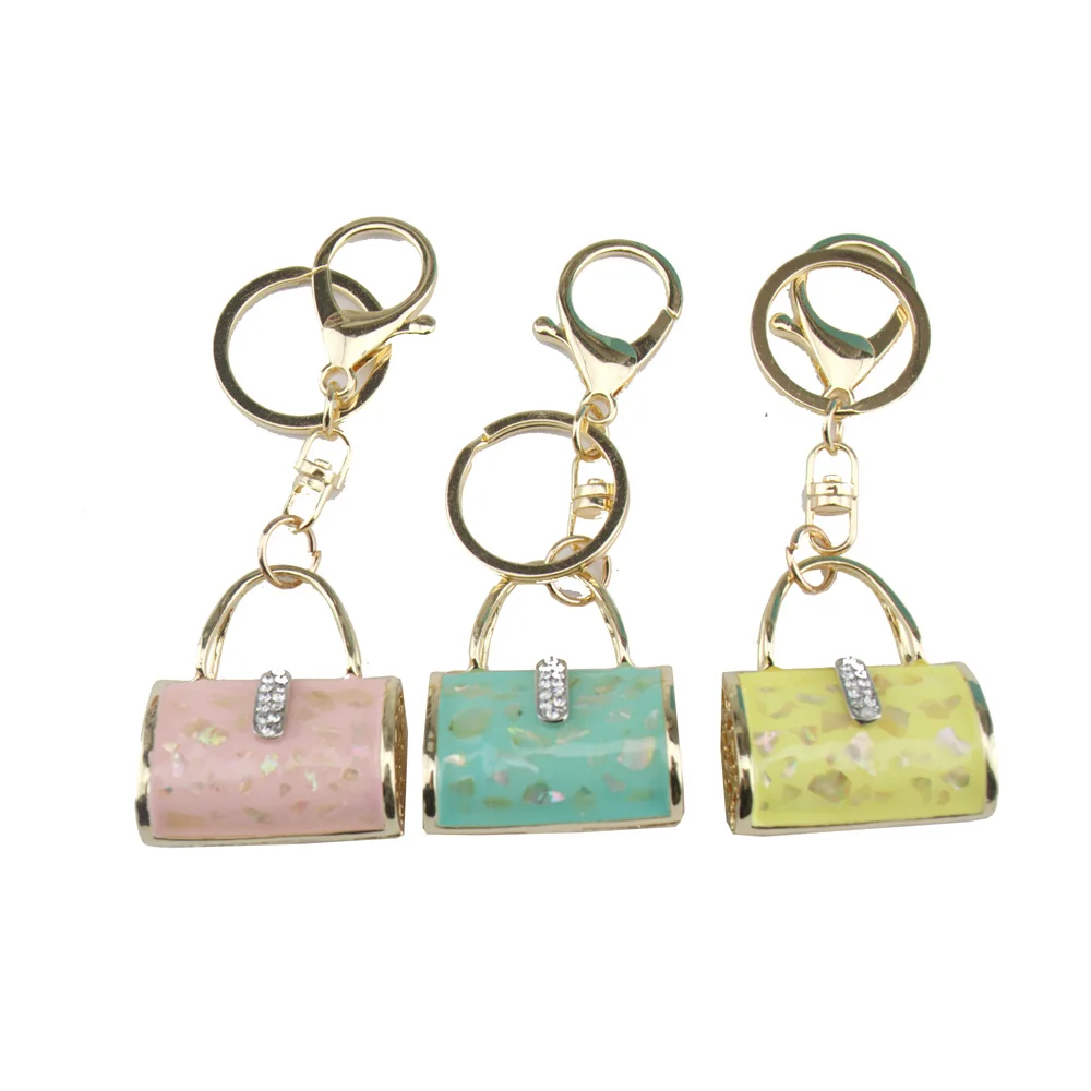 Luxury Crystal BAG Key Chain Women Handbag Charms Ring Holder FOR Woman Keychain for Bag Best Friend Charms|key ring holder|bag key chainhandbag