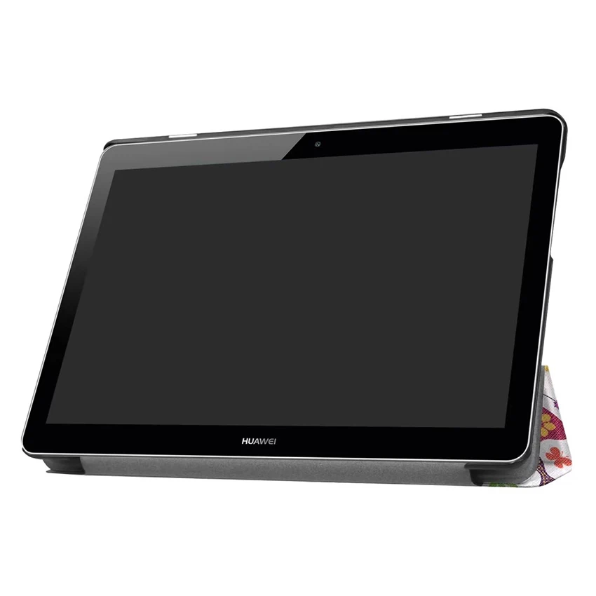 MediaPad T3 10,0 9,6 ''Тонкий чехол из искусственной кожи чехол с красочным принтом Fundas для huawei T3 10 AGS-L09 AGS-L03 чехол для планшета s с подставкой