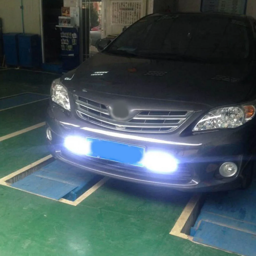 1 шт. Автомобильные дневные ходовые огни DRL авто гибкие светодиодные полосы для