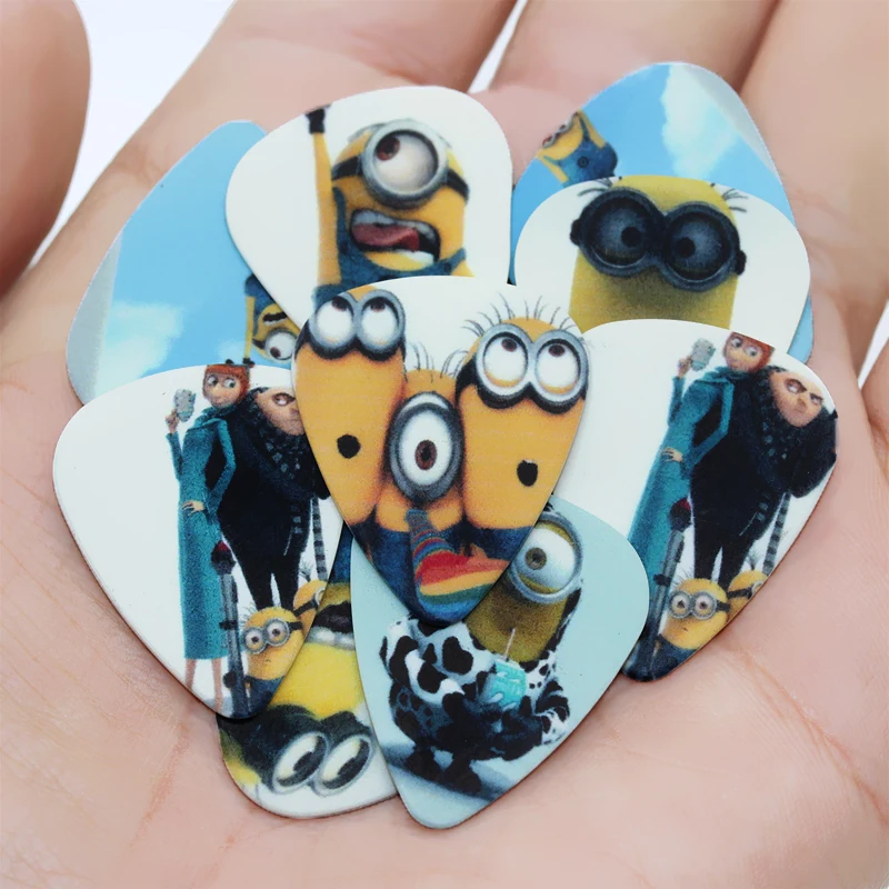 10 шт. двусторонние серьги гитары 0 71 мм|bass guitar picks|guitar pickspick |