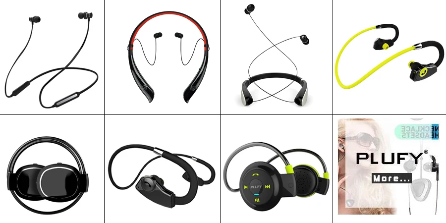 Беспроводные наушники PLUFY CSR4.1, спортивные bluetooth-наушники с микрофоном, гарнитура для Xiaomi Andriod Iphone, Ecouteur, наушники