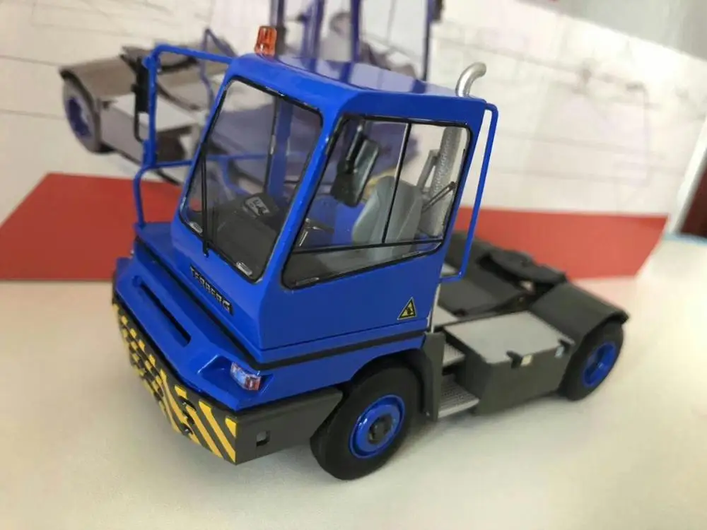 Редкий! Модель литая грузовика Terberg Special Cars YT 182 Blue Scale модель 1/50|diecast 1|diecast 1:87diecast
