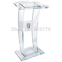 free shipping high quality price reasonable cheap clear acrylic podium pulpit lectern