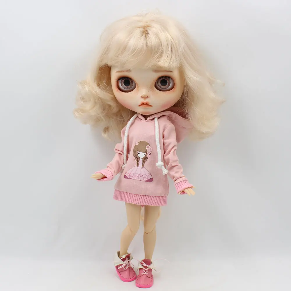 Наряды для куклы Blyth розовый свитер шарнирных кукол 1/6 ледяные dbs|doll suit|suit dollfor dolls |