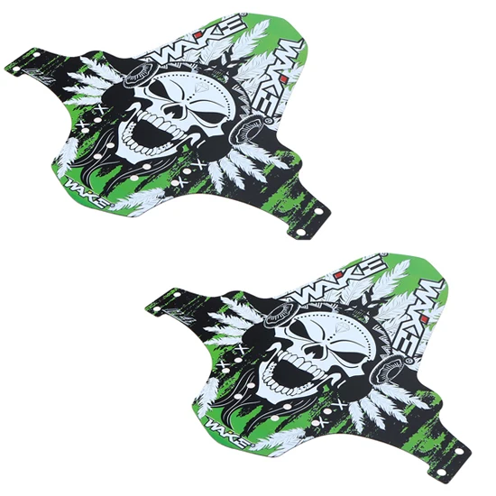 2 PCS Color 2 1 шт/2 шт WAKE легкое ультратонкое крыло для велосипеда крыло для горного велосипеда Rode Bike переднее крыло для велосипеда для Ciclismo - Цвет: 2 PCS Color 2