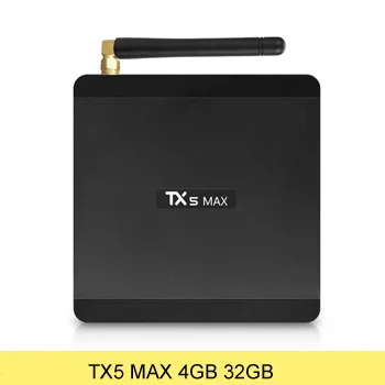 4GB 32GB 4 ГБ 32 ГБ TX5 MAX Smart tv BOX Android 8,1 Amlogic S905X2 4K медиаплеер 1000M 2,4G& 5G двойной Wifi BT V4.2 телеприставка - Цвет: 4GB 32GB