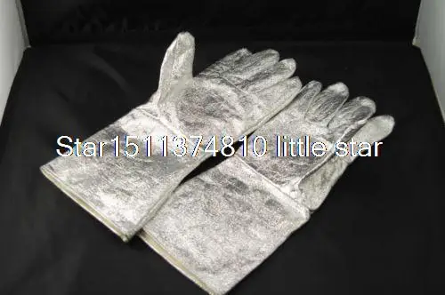 Five Fingers Aluminum Foil High Temperature Heater Resistant Gloves 1 Pair
Five Fingers Aluminum Foil High Temperature Heater Resistant Gloves 1 Pair