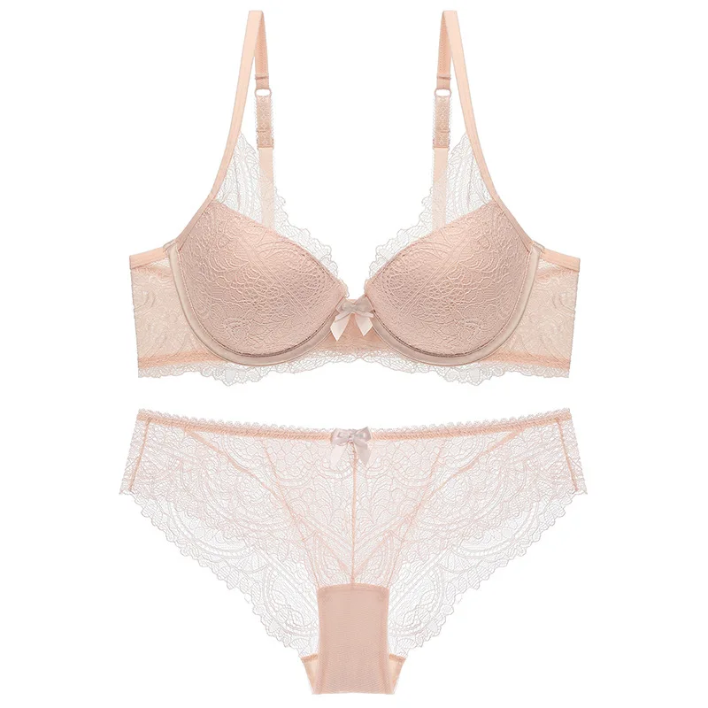Женские комплекты бюстгальтеров нижнее белье однотонное женское пуш ап мягкий