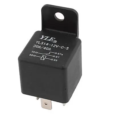 Реле электропитания для автомобилей 5 контактов 12 в пост. Тока|relay time|power plates for