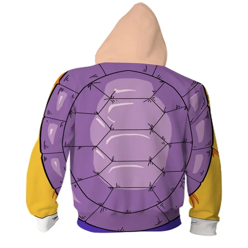 BIANYILONG Новинка осени-зимы 2019 толстовки с 3D принтом Dragon Ball Z Master Roshi косплей