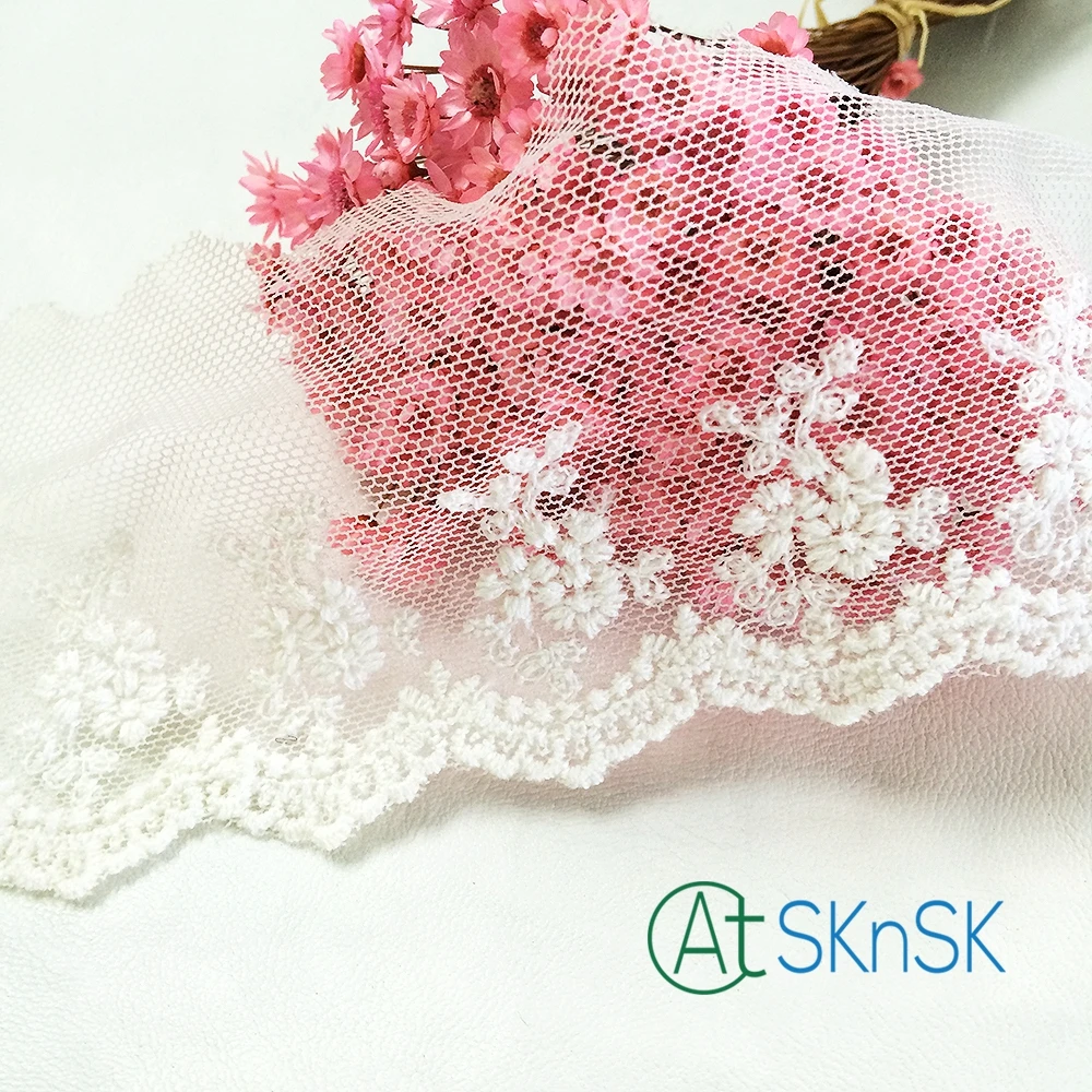 Новое прибытие 3 Ярдов/Серия embroid ленты шитье гипюр кружевной отделкой или ткани