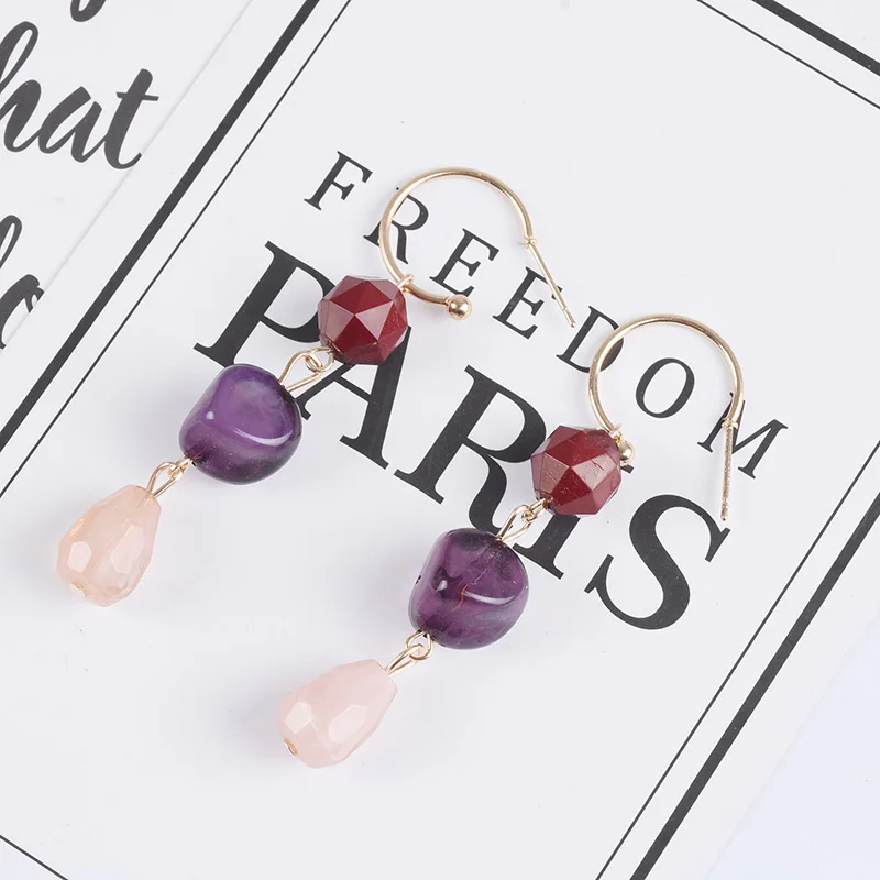 PPG &amp PGG ZA богемные винтажные массивные длинные Этнические серьги висячие для