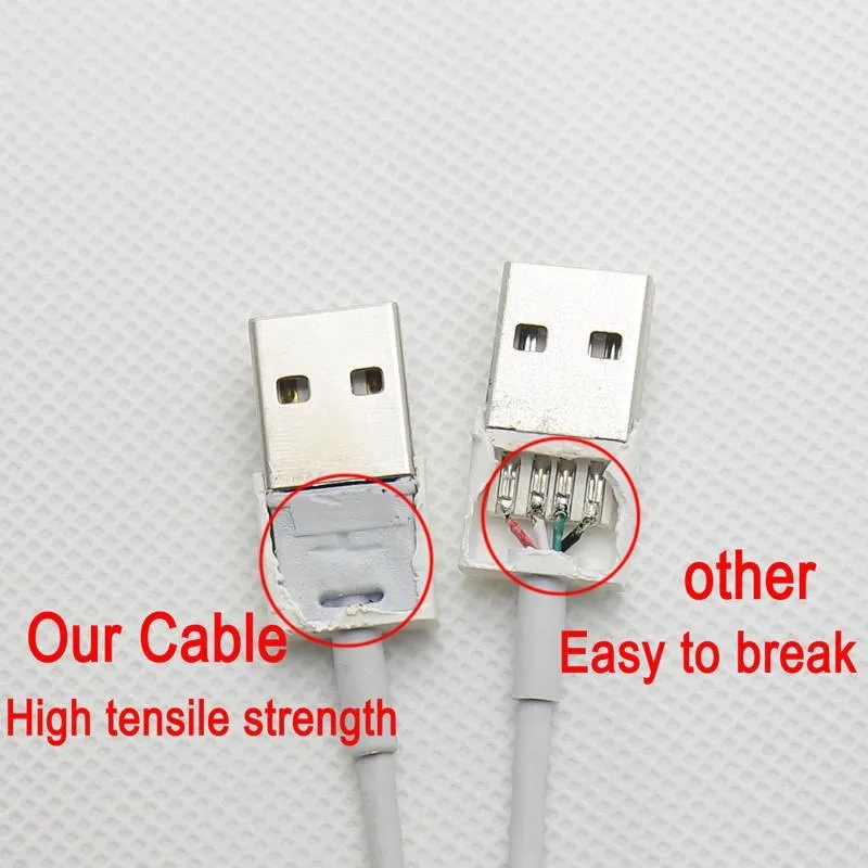 100Pcs/lot 3M 10FT IOS 9.X 8Pin Data Sync Charging USB Cable charger for iPhone 5 6 Plus Top Quality Free DHL | Мобильные телефоны